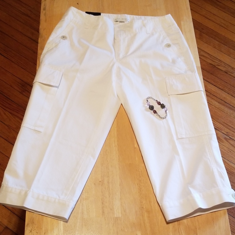 Banana Republic white Short Size 6